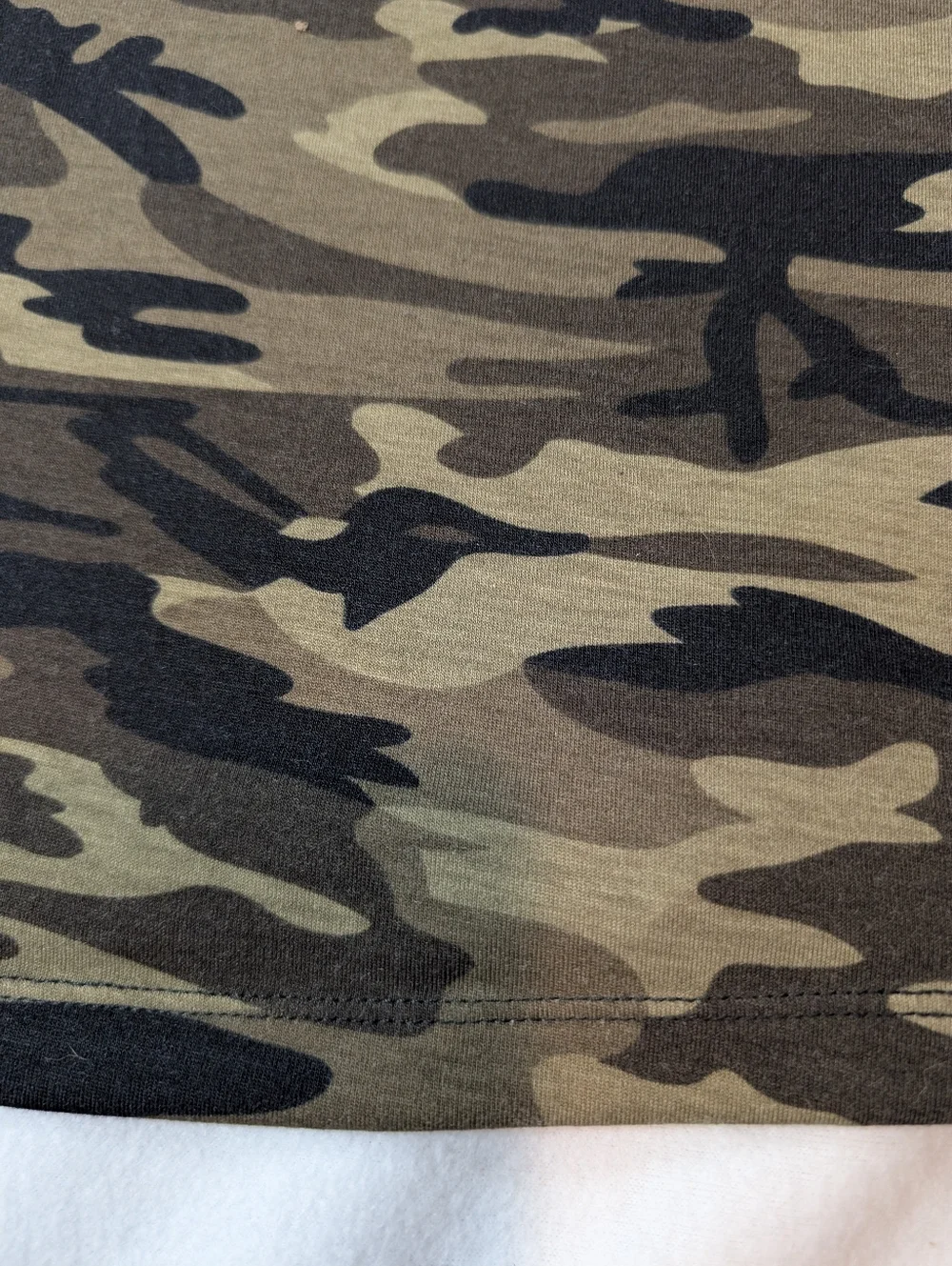 Halara Camo Print Racerback Crop Tank Top - Picture 3 of 5